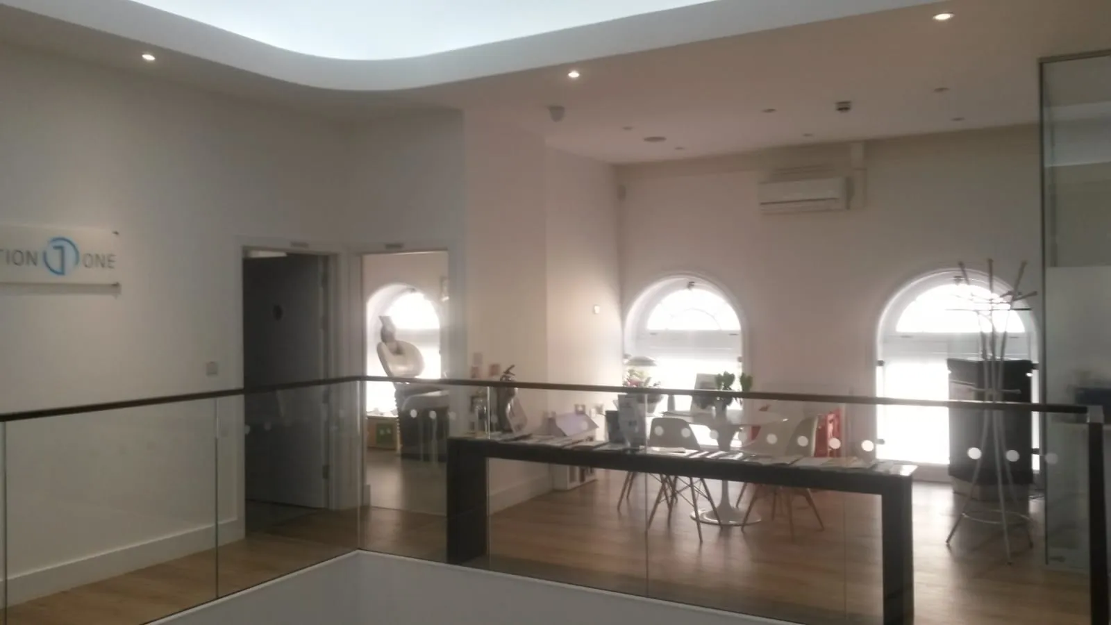 Finished and decorated clinic interior by CMD Ceilings Ltd